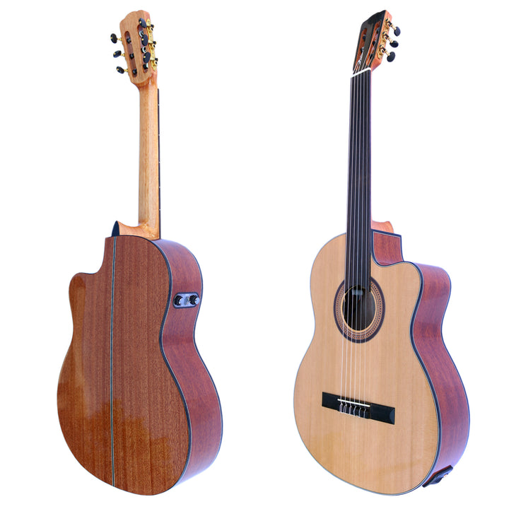 Båndløs klassisk guitar med EQ CP-4