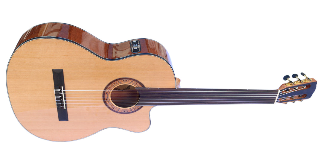 Båndløs klassisk guitar med EQ CP-4