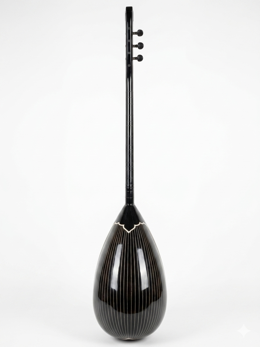 Baglama hommage Ahmet Kaya fait main KAYA-4 par Sala Muzik