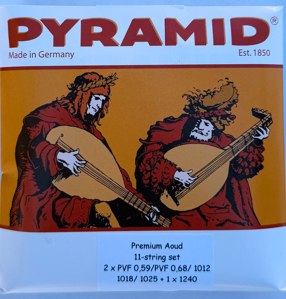 Premium Pyramid Lute Arap ud teli POL-4A akort seti