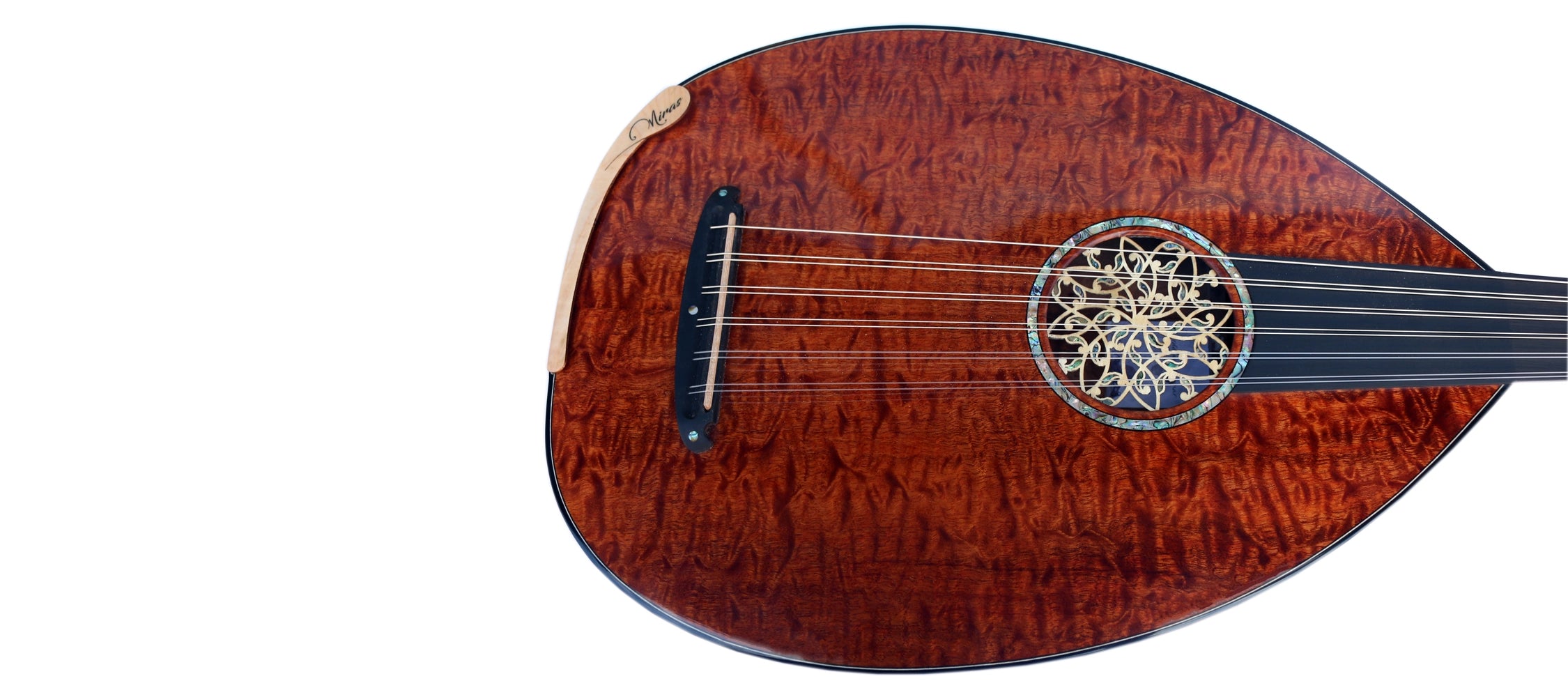 عود الکتریک ترکی UNQ-20E از Miras Lute