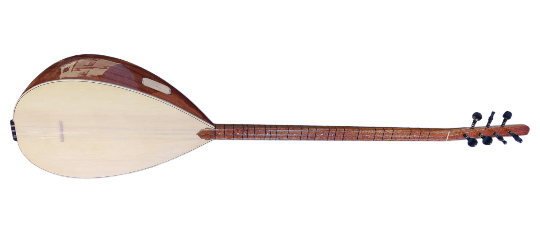 Mahogany long neck baglama OSL-201 by Sala
