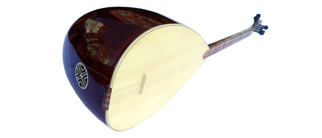 Handmade juniper short neck baglama MSS-105