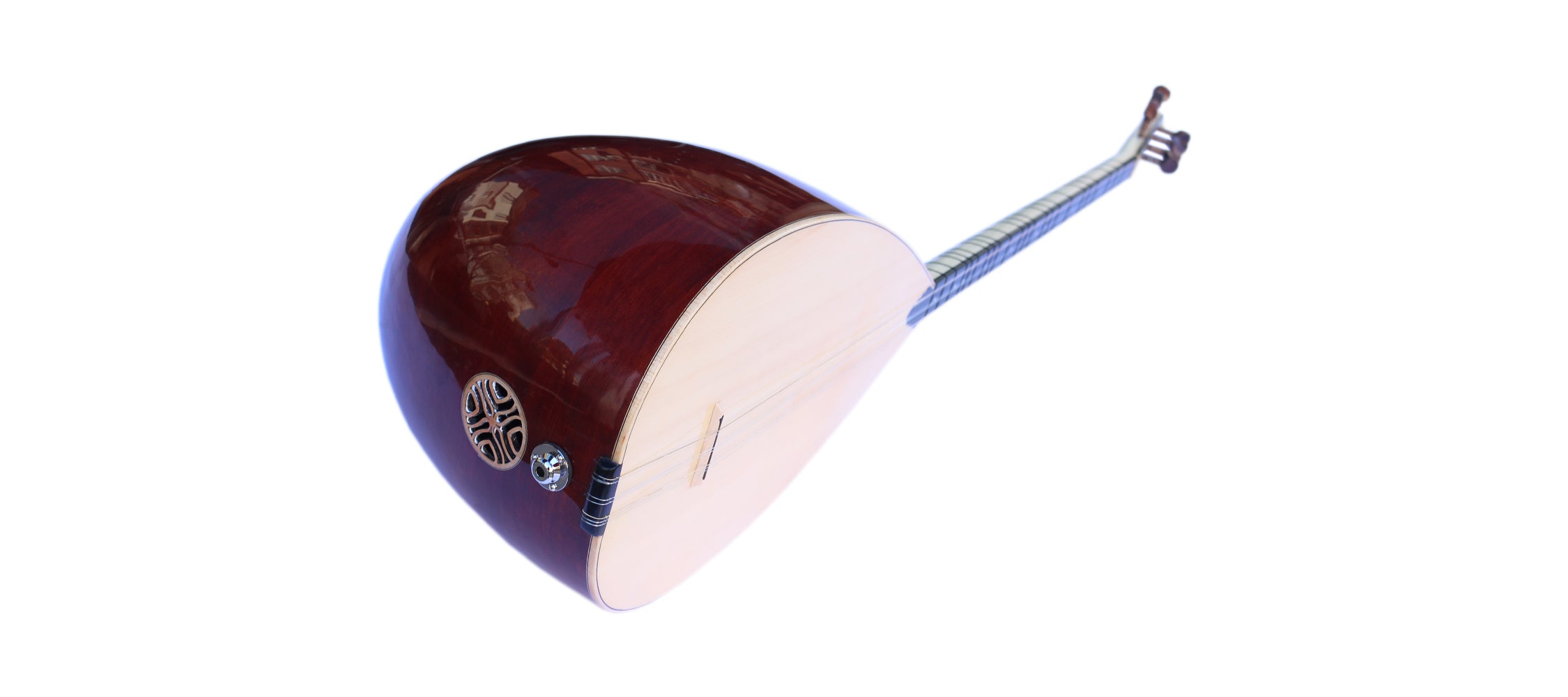 Ardıç uzun sap elektrik bağlama saz ALB-305 Sala yapımı