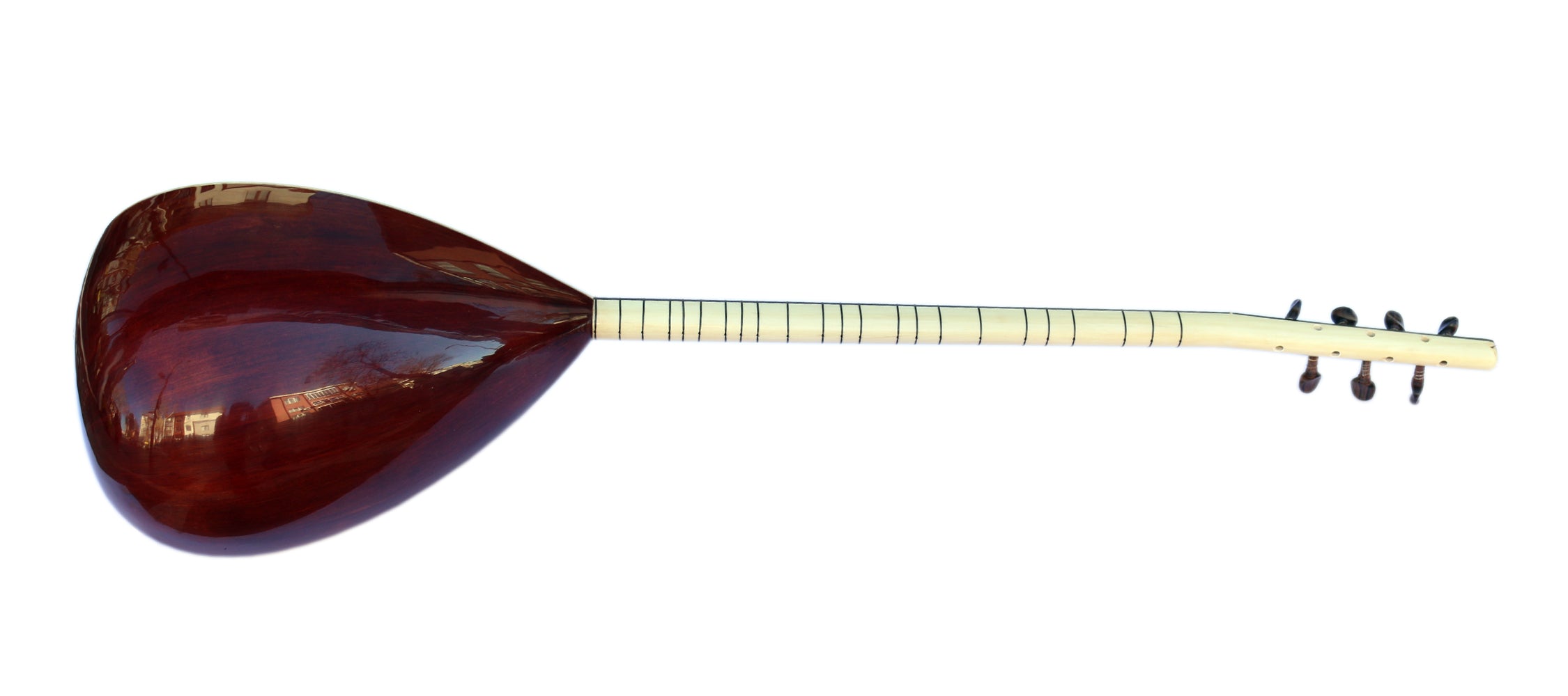 El yapımı uzun sap elektrik bağlama saz ALB-305 Sala