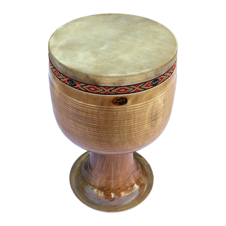 Tonbak SHZ-103B by Shirani with walnut body and camel skin head