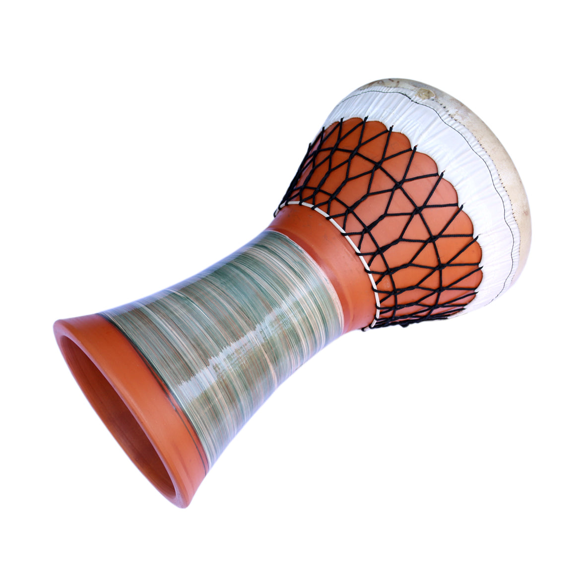 Solo seramik darbuka KIK-3 zengin rezonant ton ve taşıma çantası