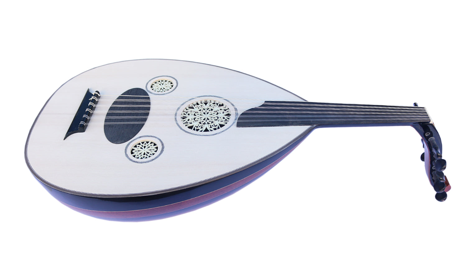 Handmade Turkish oud AO-109 with bright resonant Turkish maqam tone