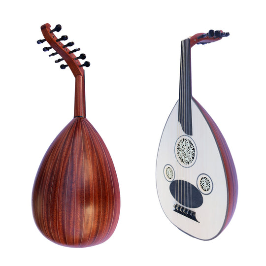 Sala Muzik Türk kadın beden udu AO-101MZ maun gövde el yapımı