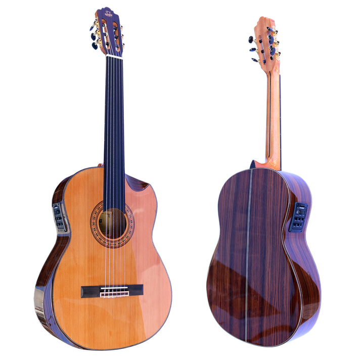 Sala Professional Fretless Electric Classical Guitar With Equalizer CP-5