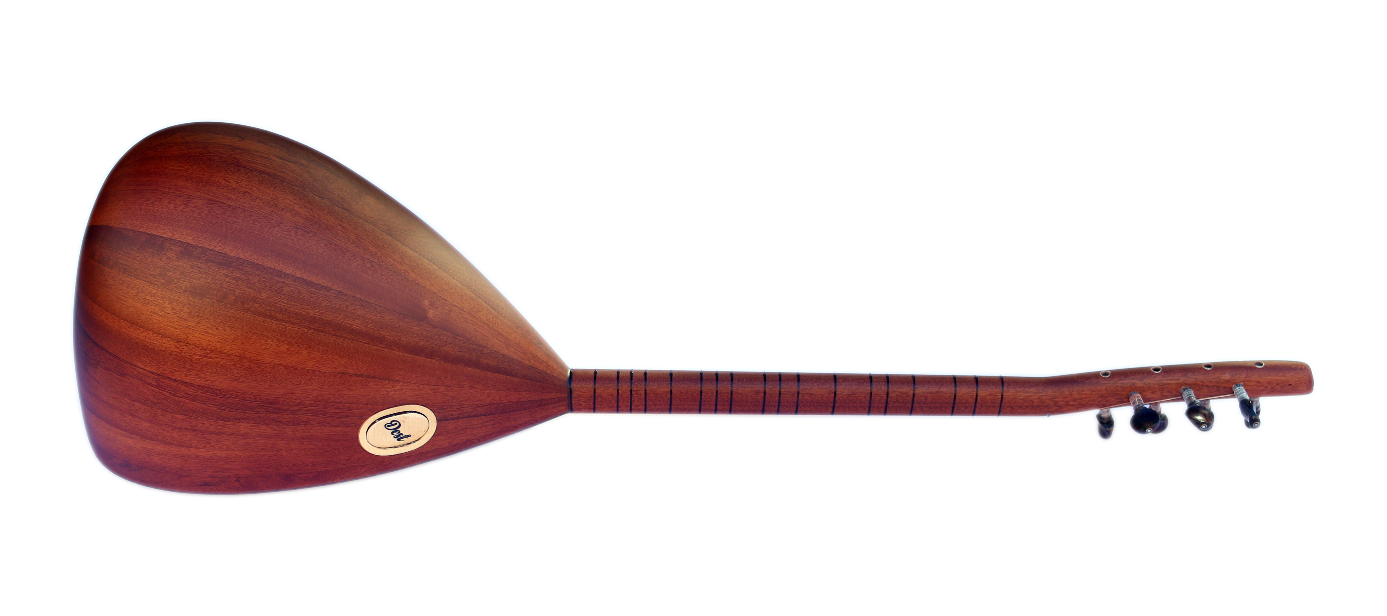 El yapımı Türk kısa sap bağlama ASP-304