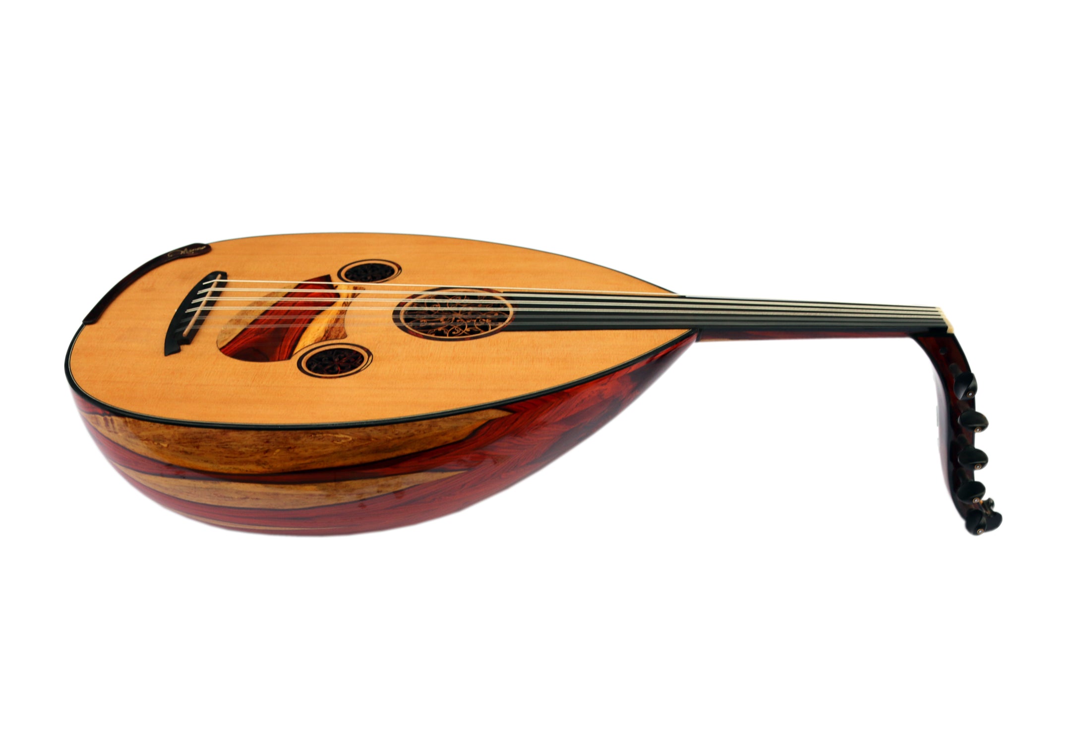 عود عربی Cocobolo و سدر کانادا MRS-7 ساخت Miras Lute