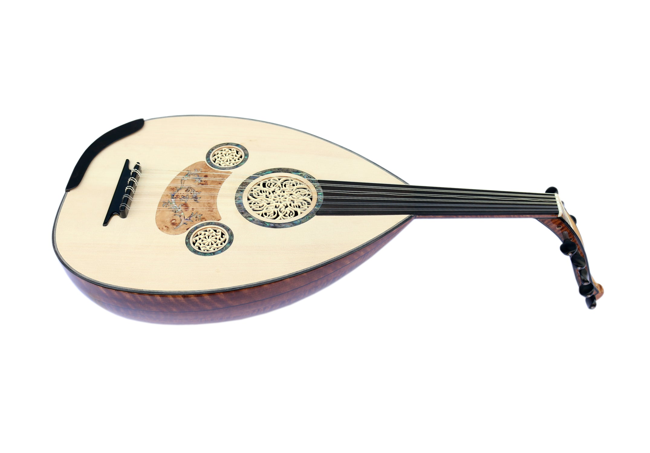 عود ترکی پریمیوم SALA-Y9 ساخت Sala Muzik با کوک سنتی ر-ل-م-س-ف#-د#