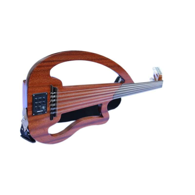 Turkish electric oud AOS-101G with mahogany bowl and neck for silent practice